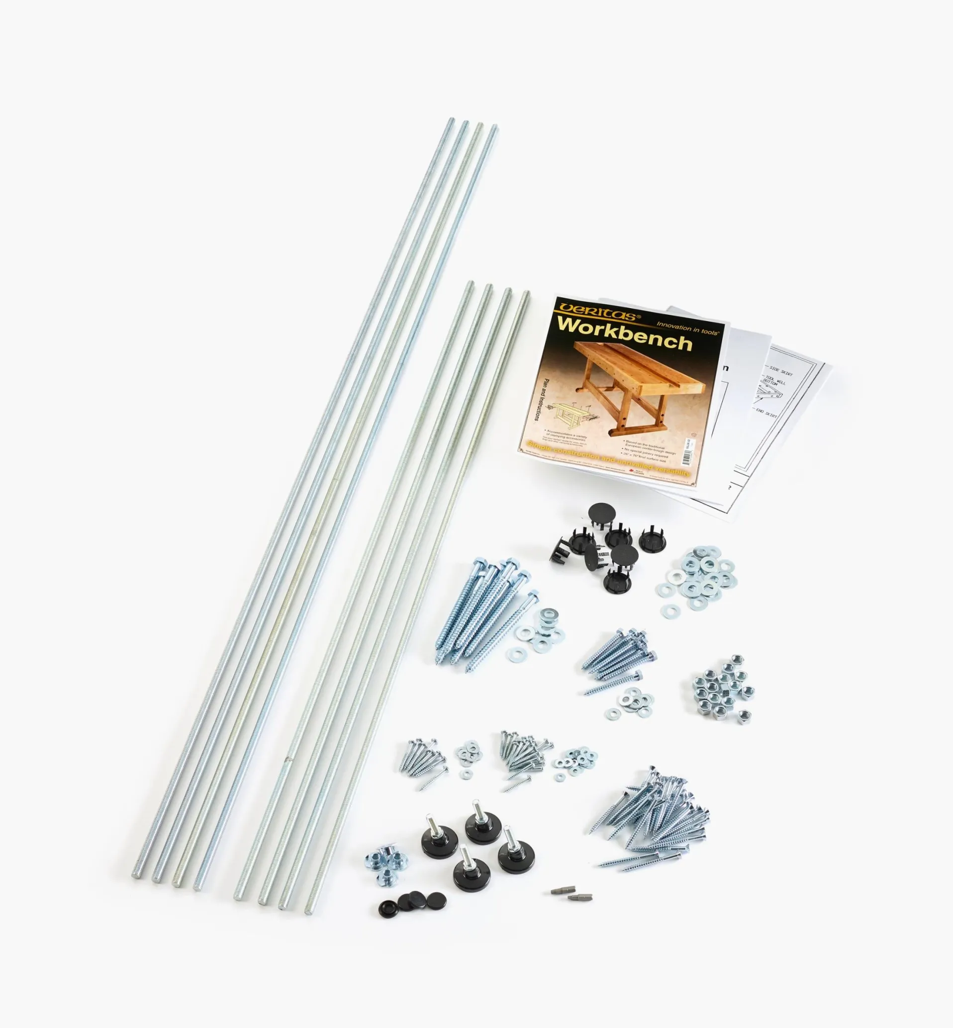 Lee Valley Veritas Bench Kit Components