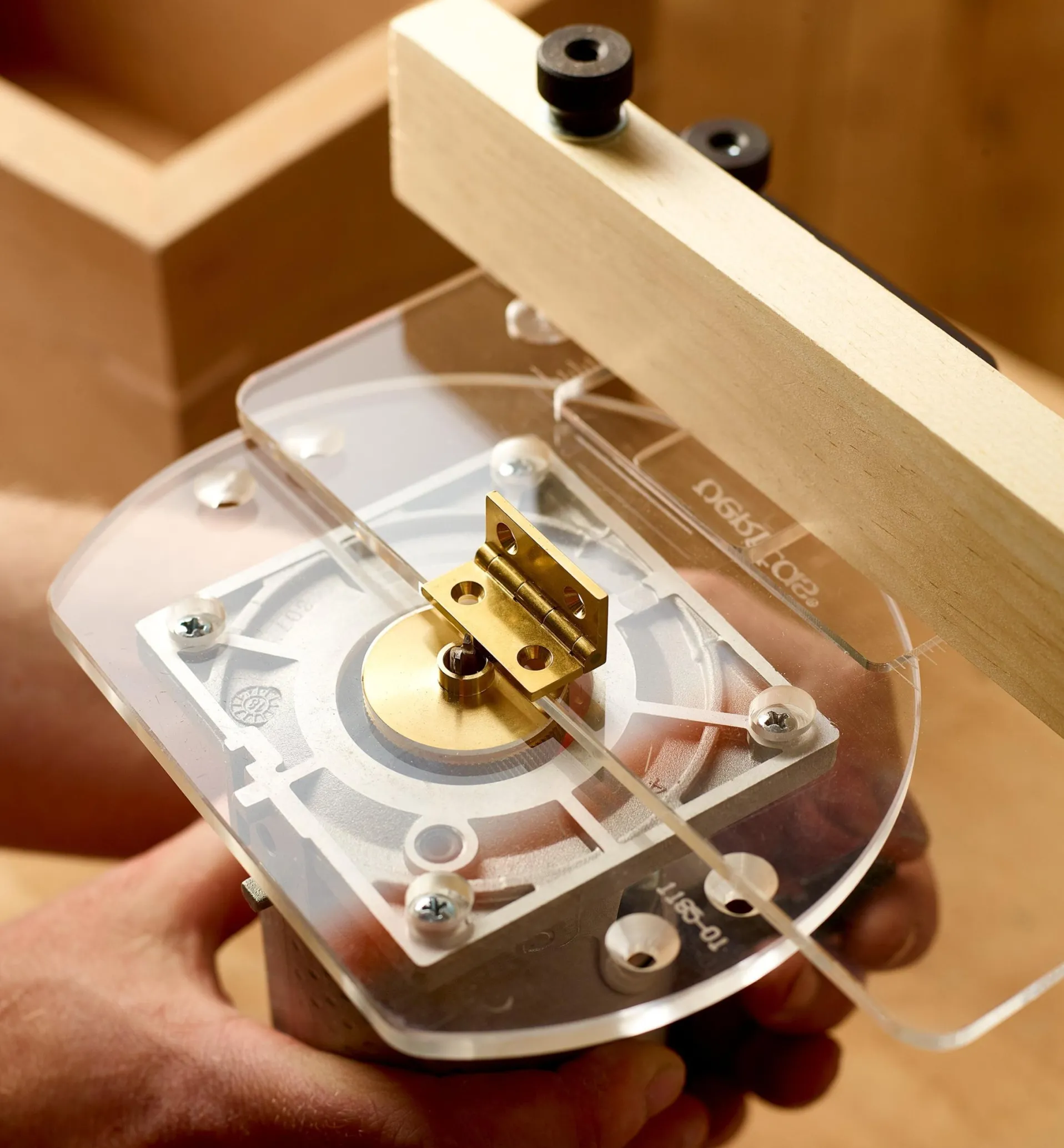 Lee Valley Veritas Cabinet Hinge Template