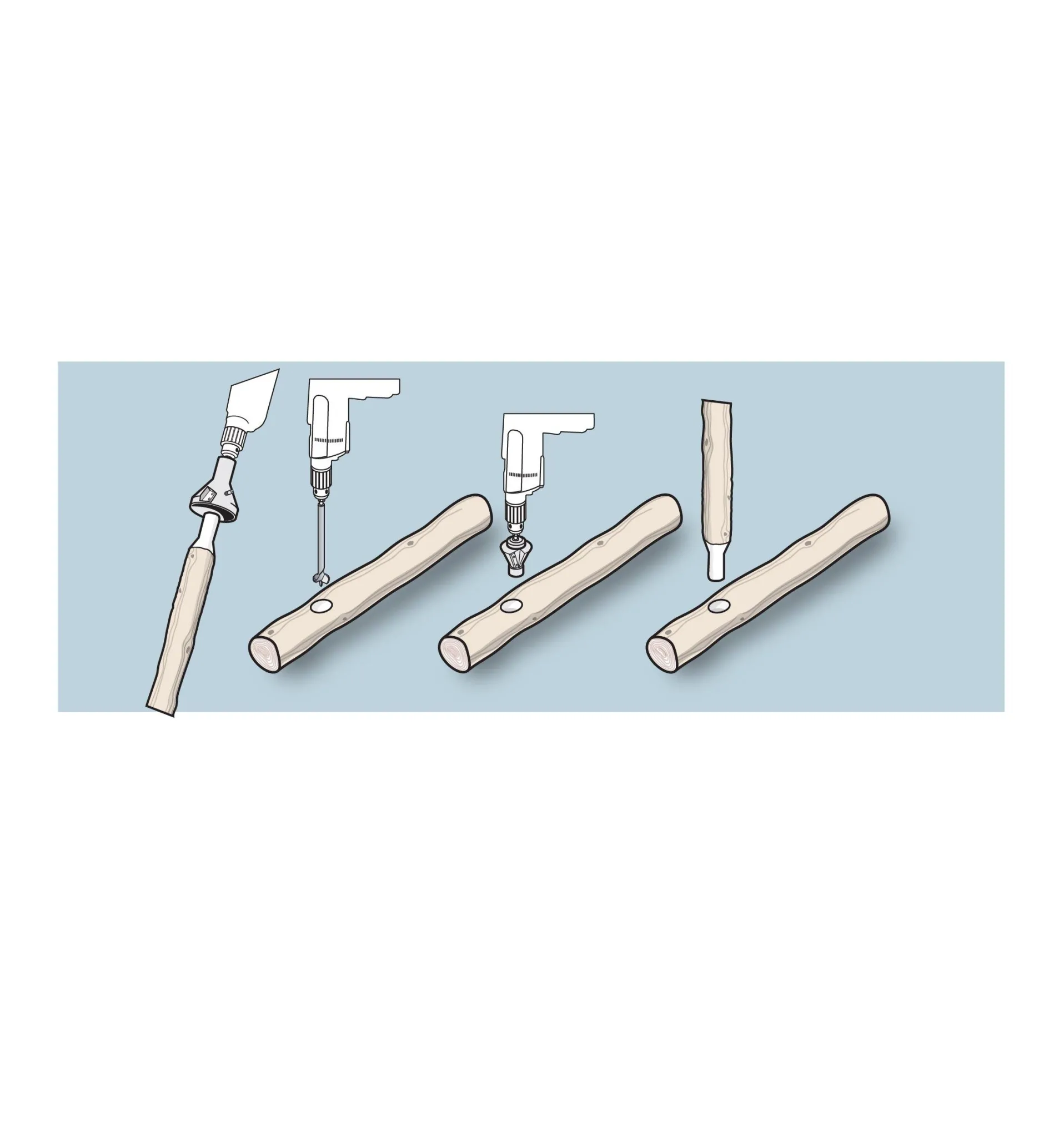 Lee Valley Veritas Power Tapered Tenon Cutters