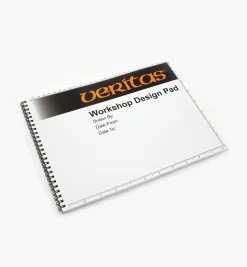 Lee Valley Veritas Spiral-Bound Workshop Design Pad