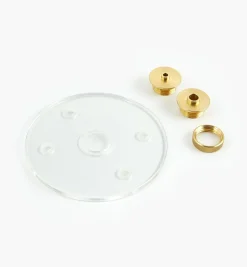 Lee Valley Veritas Template Bushings & Base Plate For Rotary Tool Plunge Base