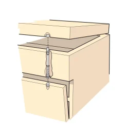 Lee Valley Veritas Tool Chest Locking Spring Pins