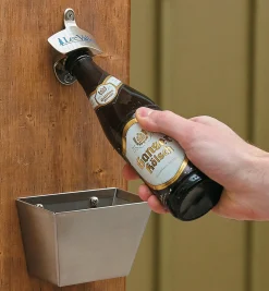 Lee Valley Wall-Mount Bottle Cap Catcher
