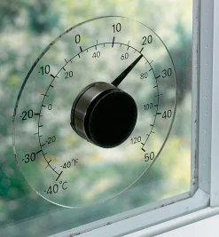 Lee Valley Window-Mount Thermometer