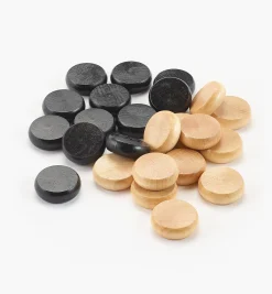 Lee Valley Wooden Crokinole/Checker Pieces