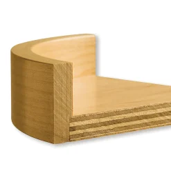 Lee Valley Wooden Kidney Shelf Set