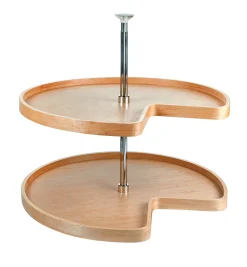 Lee Valley Wooden Kidney Shelf Set