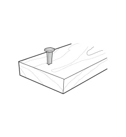 Lee Valley Wrought-Head Square-Cut Nails
